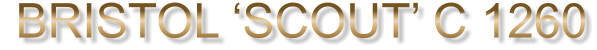 BRISTOL ‘SCOUT’ C 1260