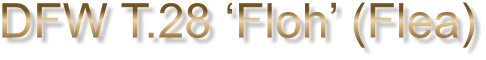 DFW T.28 ‘Floh’ (Flea)