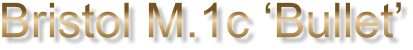 Bristol M.1c ‘Bullet’