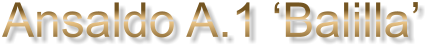 Ansaldo A.1 ‘Balilla’