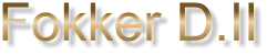Fokker D.II