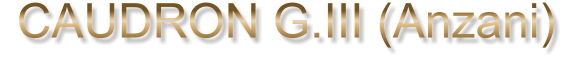 CAUDRON G.III (Anzani)